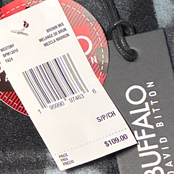 Buffalo David Bitton Men's Full-Zip Sweater Jacket or "Shacket" Size Small (NWT) - Picture 6 of 6